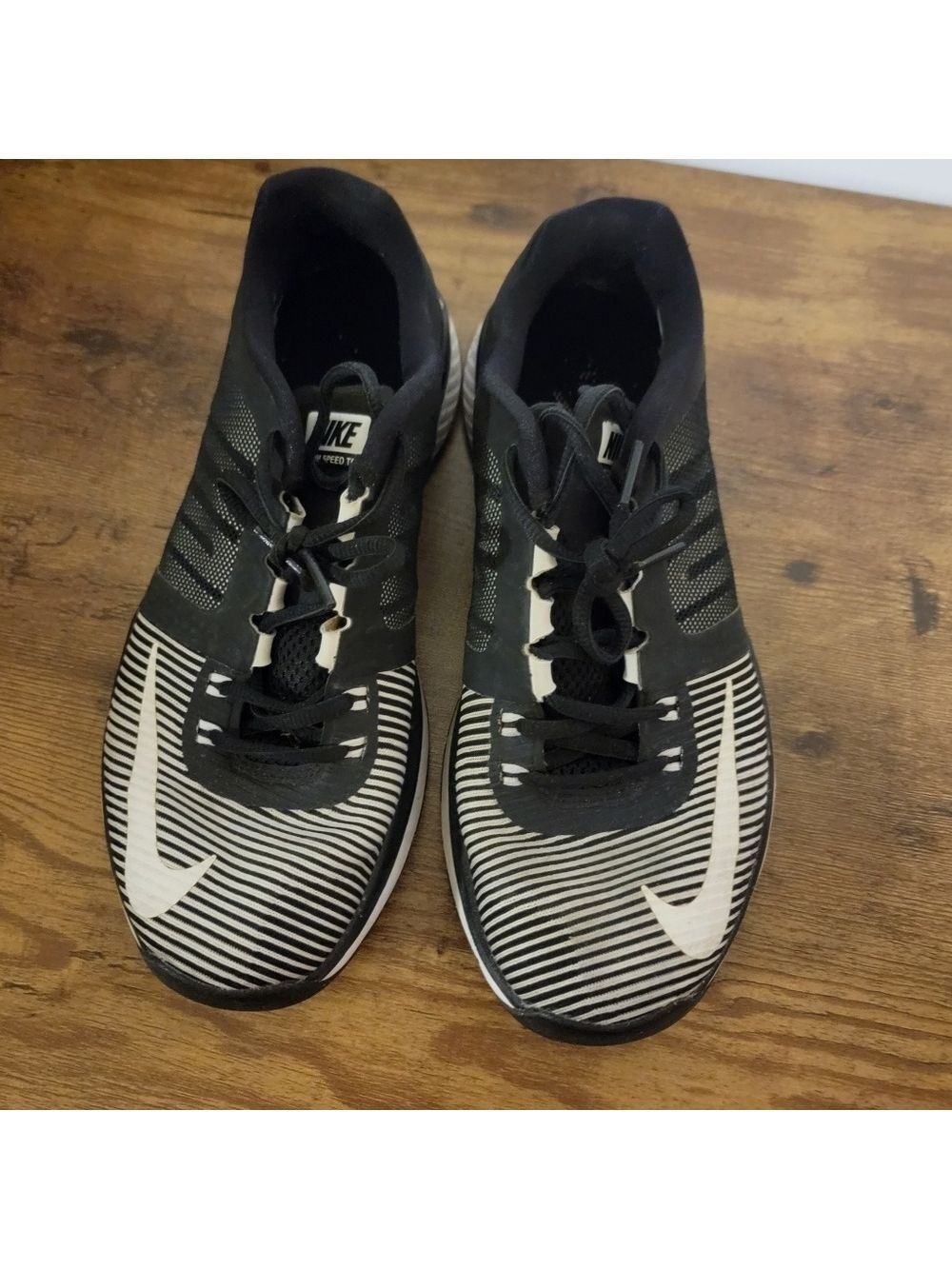 Nike Zoom Speed TR Men's Black White Size 8
